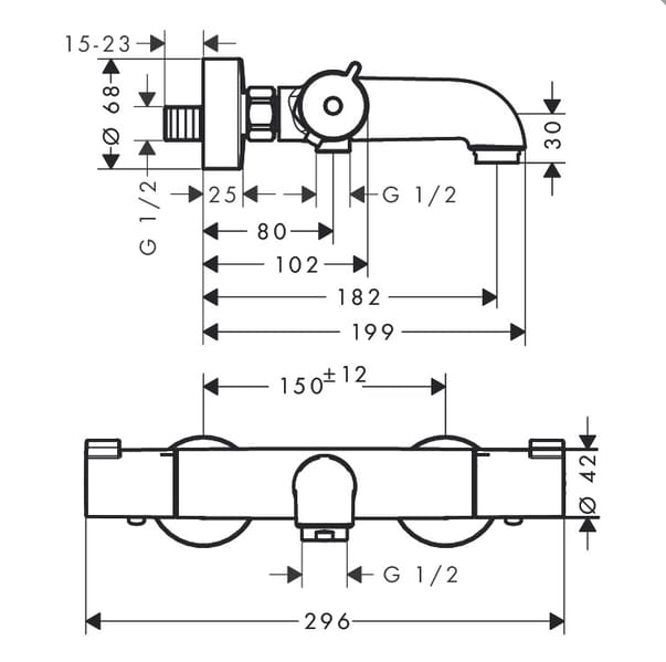 Colonne de douche Hansgrohe – Image 3